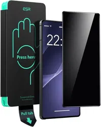 ESR Samsung Galaxy S25 Ultra Privacy Screen Protector met Montageframe afbeelding