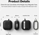 Ringke Onyx Magnetic Apple AirPods 4 Hoesje Case Zwart afbeelding 13