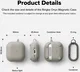 Ringke Onyx Magnetic Apple AirPods 4 Hoesje Case Grijs afbeelding 12