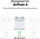 Ringke Onyx Magnetic Apple AirPods 4 Hoesje Case Groen afbeelding 10