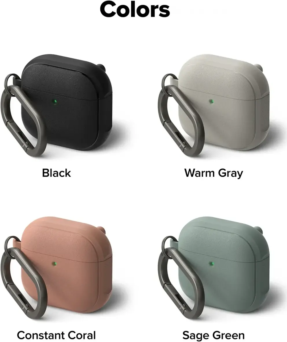 Ringke Onyx Magnetic Apple AirPods 4 Hoesje Case Groen afbeelding 11