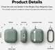 Ringke Onyx Magnetic Apple AirPods 4 Hoesje Case Groen afbeelding 13