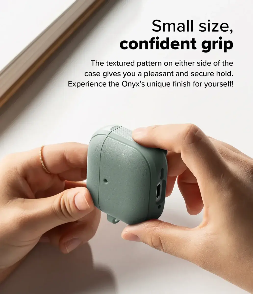 Ringke Onyx Magnetic Apple AirPods 4 Hoesje Case Groen afbeelding 5