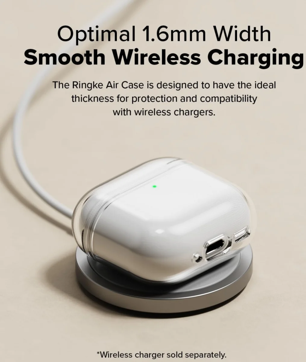 Ringke Air Case Apple AirPods 4 Hoesje TPU Transparant afbeelding 5