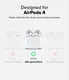 Ringke Air Case Apple AirPods 4 Hoesje TPU Groen afbeelding 9
