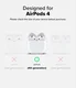 Ringke Silicone Case Apple AirPods 4 Hoesje Siliconen Grijs afbeelding 9