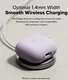 Ringke Silicone Case Apple AirPods 4 Hoesje Siliconen Paars afbeelding 6