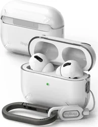 Ringke Apple AirPods Pro 1 / 2 Hoesje Schokbestendig Matte Transparant afbeelding