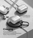 Ringke Apple AirPods Pro 1 / 2 Hoesje Schokbestendig Matte Transparant afbeelding 4