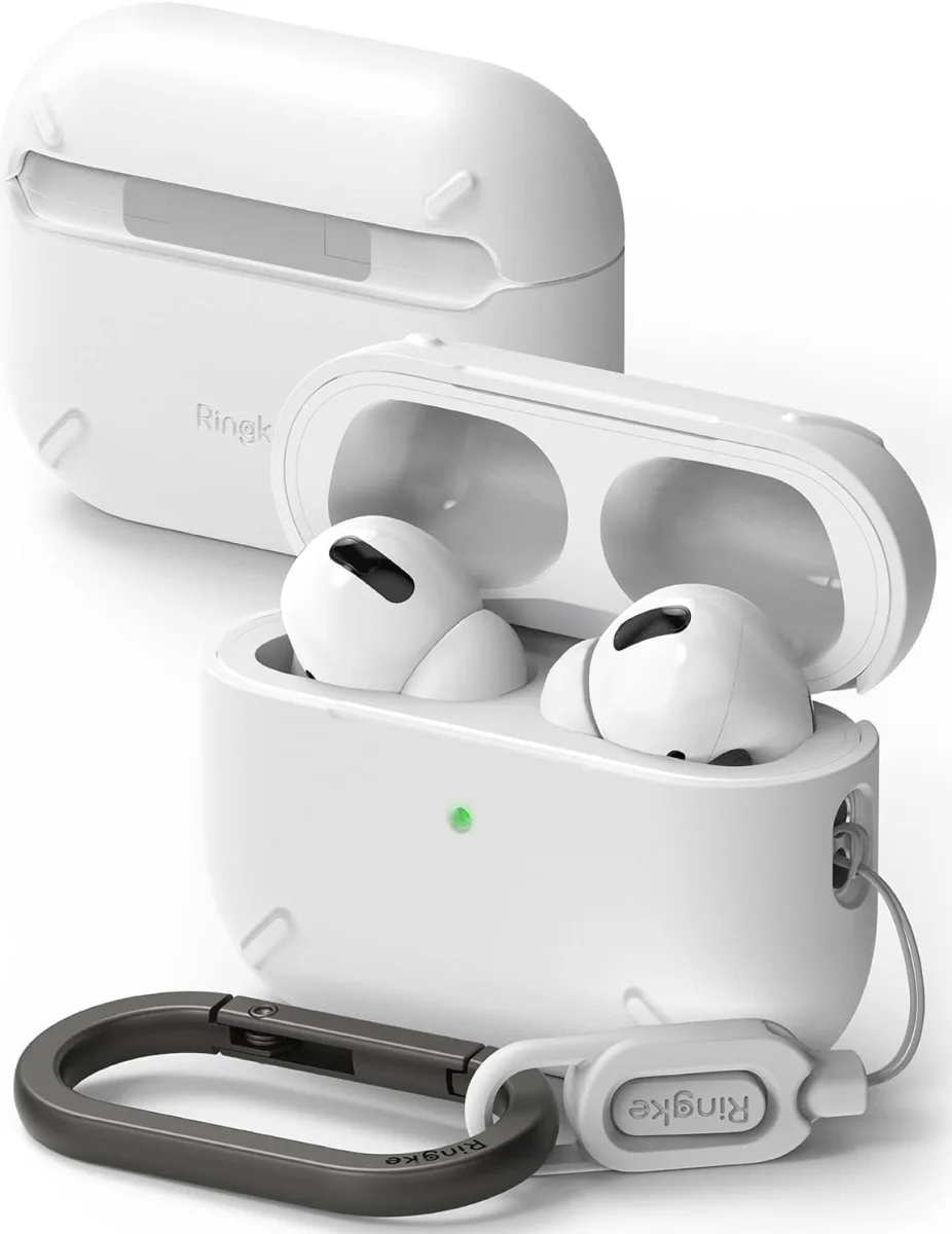 Ringke Apple AirPods Pro 1 / 2 Hoesje Schokbestendig Wit afbeelding 1