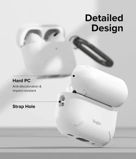 Ringke Apple AirPods Pro 1 / 2 Hoesje Schokbestendig Wit afbeelding 5