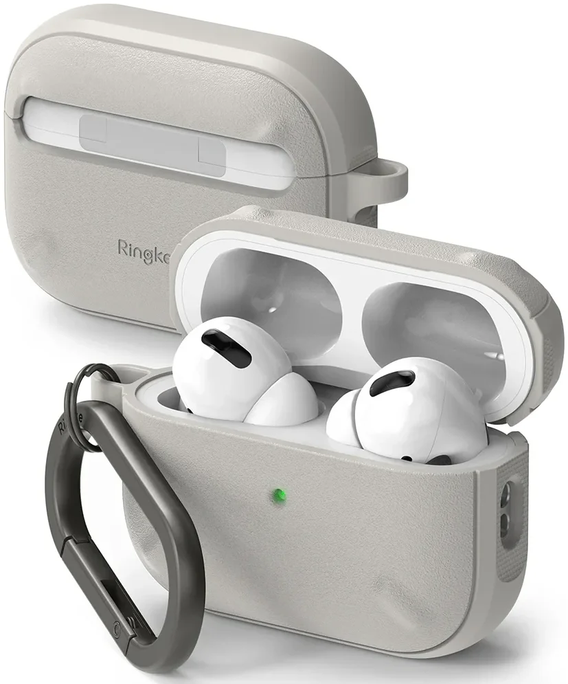 Ringke Onyx Apple AirPods Pro 2 Hoesje Grijs afbeelding 1
