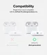 Ringke Onyx Apple AirPods Pro 2 Hoesje Grijs afbeelding 2