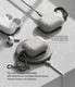 Ringke Onyx Apple AirPods Pro 2 Hoesje Grijs afbeelding 7