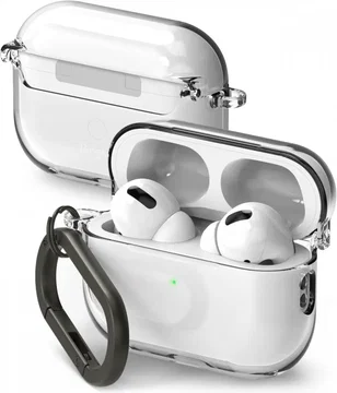 Ringke Hinge Case Apple AirPods Pro 1 / 2 Hoesje Hard Plastic Transparant