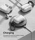 Ringke Hinge Case Apple AirPods Pro 1 / 2 Hoesje Hard Plastic Transparant afbeelding 5