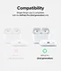 Ringke Hinge Case Apple AirPods Pro 1 / 2 Hoesje Hard Plastic Transparant afbeelding 9