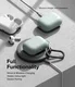 Ringke Case Apple AirPods Pro 1 / 2 Hoesje Siliconen Lichtblauw afbeelding 6