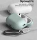 Ringke Case Apple AirPods Pro 1 / 2 Hoesje Siliconen Lichtblauw afbeelding 8