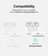Ringke Case Apple AirPods Pro 1 / 2 Hoesje Siliconen Lichtblauw afbeelding 9