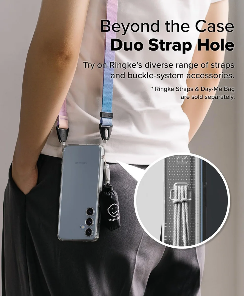 Ringke Fusion Samsung Galaxy S24 FE Hoesje Back Cover Transparant afbeelding 10