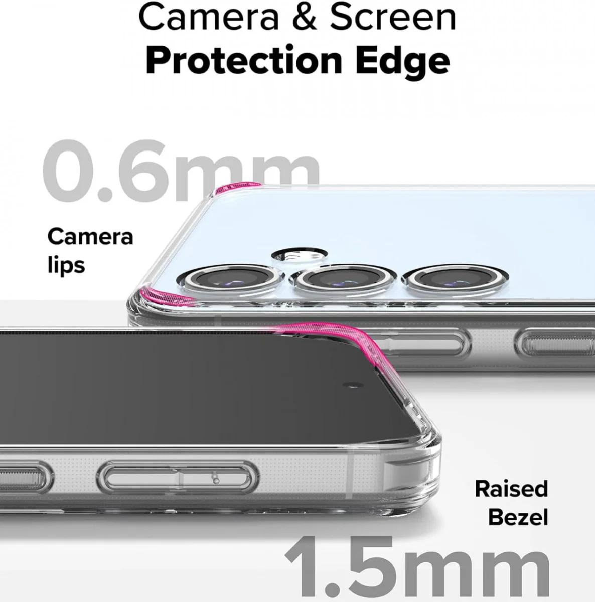 Ringke Fusion Samsung Galaxy S24 FE Hoesje Back Cover Transparant afbeelding 8