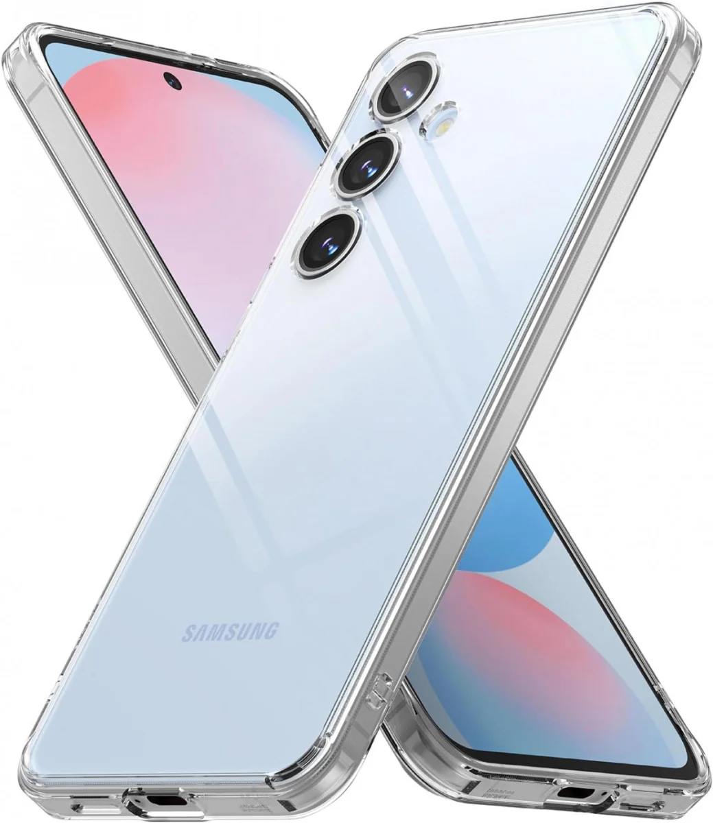 Ringke Fusion Samsung Galaxy S24 FE Hoesje Back Cover Matte Transparant afbeelding 1