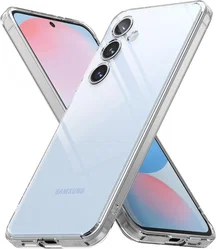 Ringke Fusion Samsung Galaxy S24 FE Hoesje Back Cover Matte Transparant afbeelding