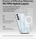 Ringke Fusion Samsung Galaxy S24 FE Hoesje MagSafe Back Cover Transparant afbeelding 10