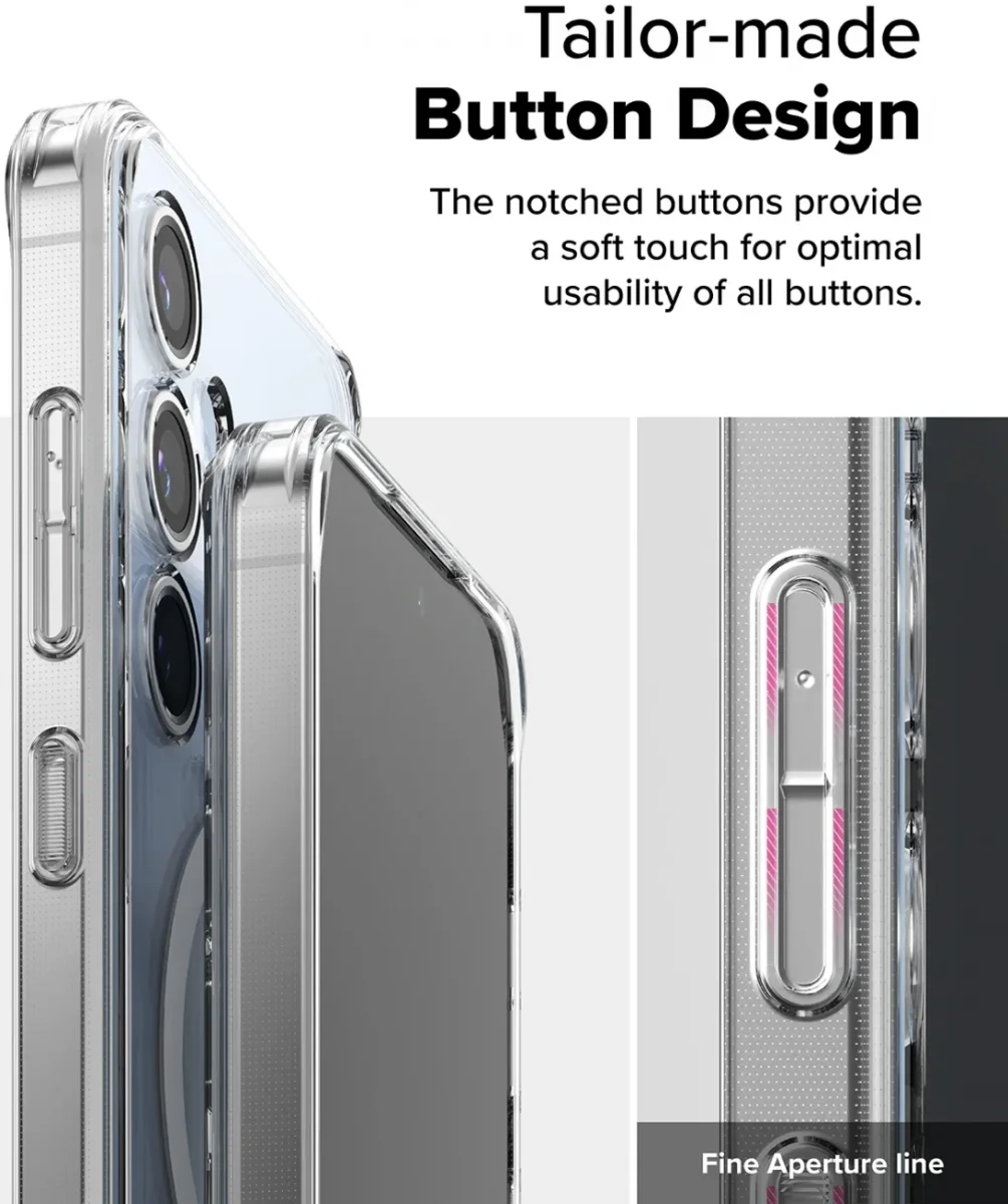 Ringke Fusion Samsung Galaxy S24 FE Hoesje MagSafe Back Cover Transparant afbeelding 12