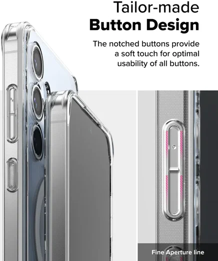 Ringke Fusion Samsung Galaxy S24 FE Hoesje MagSafe Back Cover Transparant afbeelding 12
