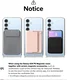 Ringke Fusion Samsung Galaxy S24 FE Hoesje MagSafe Back Cover Transparant afbeelding 17