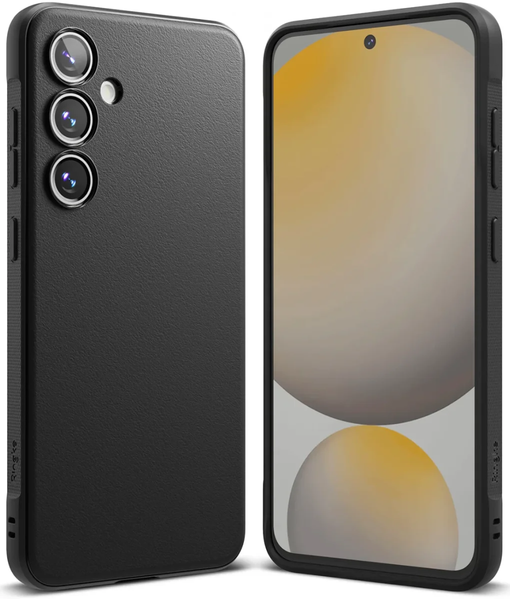 Ringke Onyx Samsung Galaxy S24 FE Hoesje Flexibel TPU Back Cover Zwart afbeelding 1