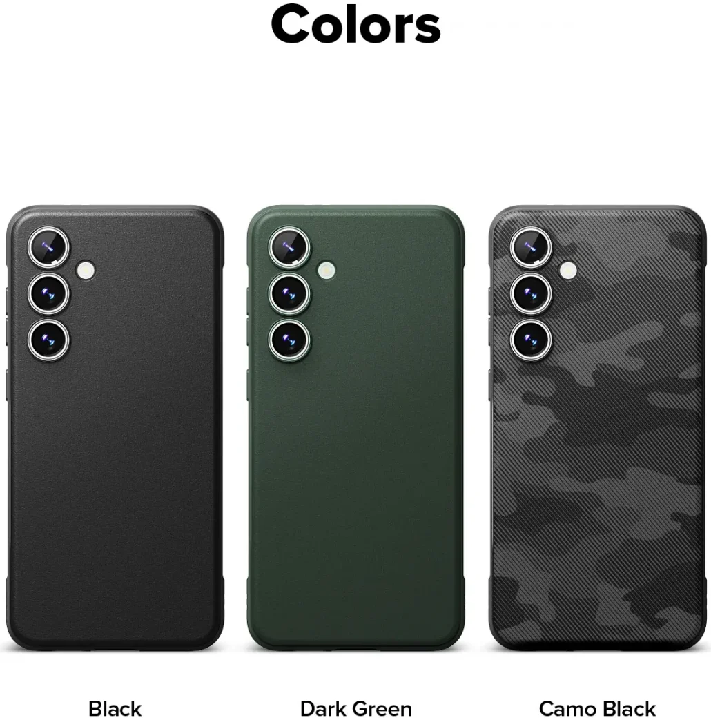 Ringke Onyx Samsung Galaxy S24 FE Hoesje Flexibel TPU Back Cover Zwart afbeelding 13