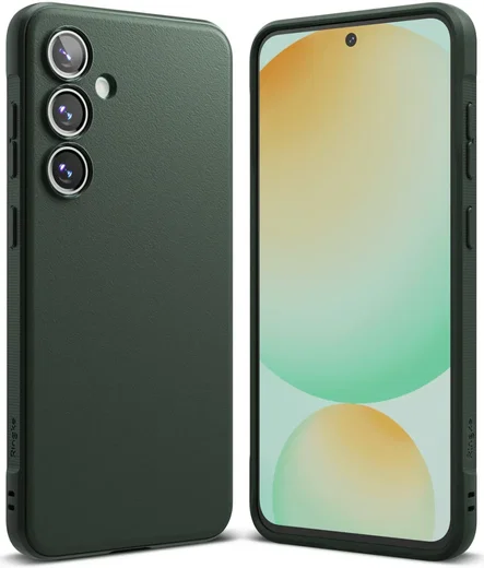 Ringke Onyx Samsung Galaxy S24 FE Hoesje Flexibel TPU Back Cover Groen afbeelding 1