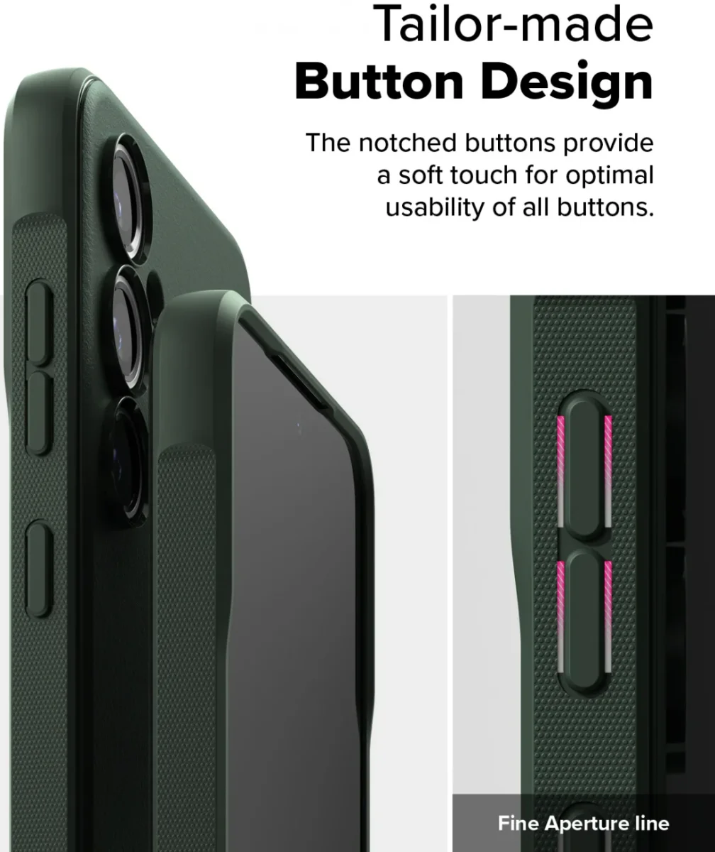 Ringke Onyx Samsung Galaxy S24 FE Hoesje Flexibel TPU Back Cover Groen afbeelding 10