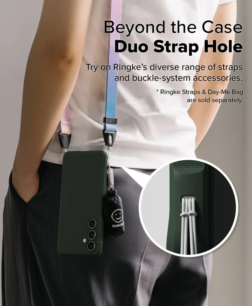 Ringke Onyx Samsung Galaxy S24 FE Hoesje Flexibel TPU Back Cover Groen afbeelding 9