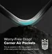 Ringke Onyx Samsung Galaxy S24 FE Hoesje Flexibel TPU Back Cover Camo Zwart afbeelding 6
