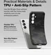 Ringke Onyx Samsung Galaxy S24 FE Hoesje Flexibel TPU Back Cover Camo Zwart afbeelding 9