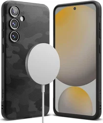 Ringke Onyx Magnetic Samsung Galaxy S24 FE Hoesje MagSafe Camo Zwart afbeelding