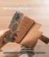 Ringke Apple iPhone 16 Pro Max / 16 Plus Hoesje Folio Wallet Magnetisch Bruin afbeelding 2