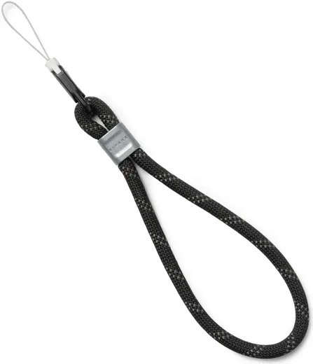 Ringke Rope Hand Strap - Universeel Telefoonkoord / Polsband Zwart afbeelding 1