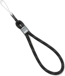 Ringke Rope Hand Strap - Universeel Telefoonkoord / Polsband Zwart afbeelding