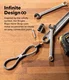 Ringke Rope Hand Strap - Universeel Telefoonkoord / Polsband Grijs afbeelding 8