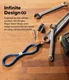 Ringke Rope Hand Strap - Universeel Telefoonkoord / Polsband Blauw afbeelding 3