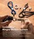 Ringke Rope Hand Strap - Universeel Telefoonkoord / Polsband Blauw afbeelding 6