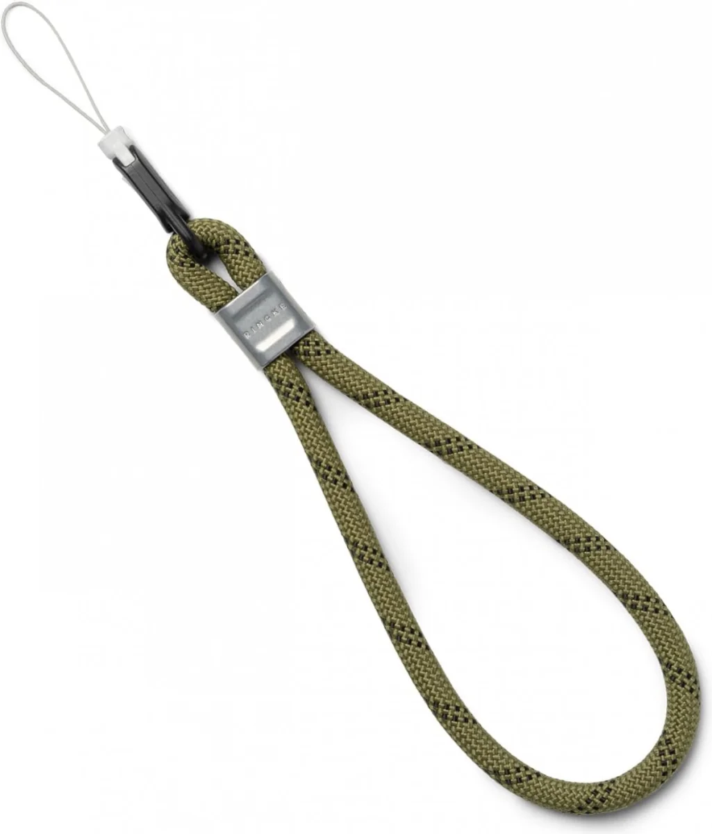 Ringke Rope Hand Strap - Universeel Telefoonkoord / Polsband Olive afbeelding 1