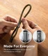 Ringke Rope Hand Strap - Universeel Telefoonkoord / Polsband Olive afbeelding 5