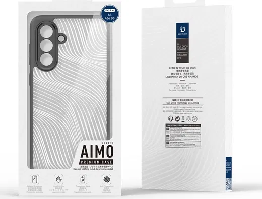 Dux Ducis Aimo Samsung Galaxy A36 Hoesje Back Cover Zwart afbeelding 10