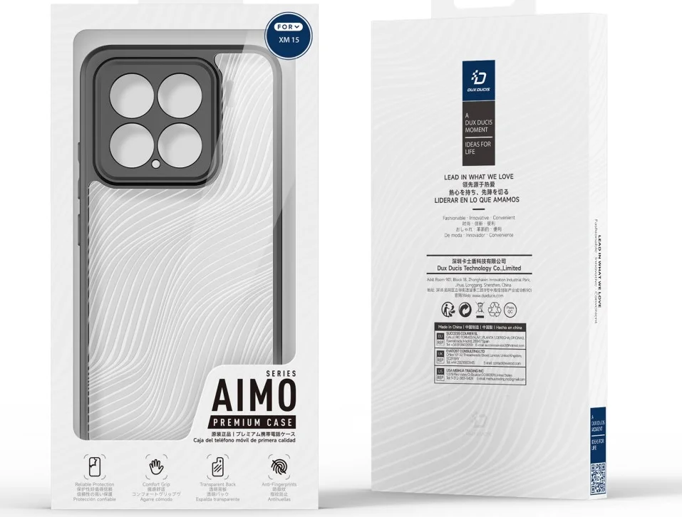 Dux Ducis Aimo Xiaomi 15 Hoesje Back Cover Zwart afbeelding 10